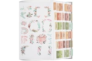BLIEVE Bible Tabs with Stickers and Labels - Men and Women Bible Study Tabs and Gifts