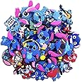 Cutest-LittleBell 35 Pcs Cute PVC Shoe Charms,Garden Shoes Cartoon Decoration Shoe Charms Pack for Girls Boys and Adult,Bracelet Wristband Charms Party Gifts