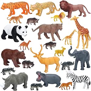 plastic animal figurines