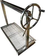SunshineBBQs Brick BBQ Grill Argentinian Height Adjustable Stainless Steel 112cm view 4