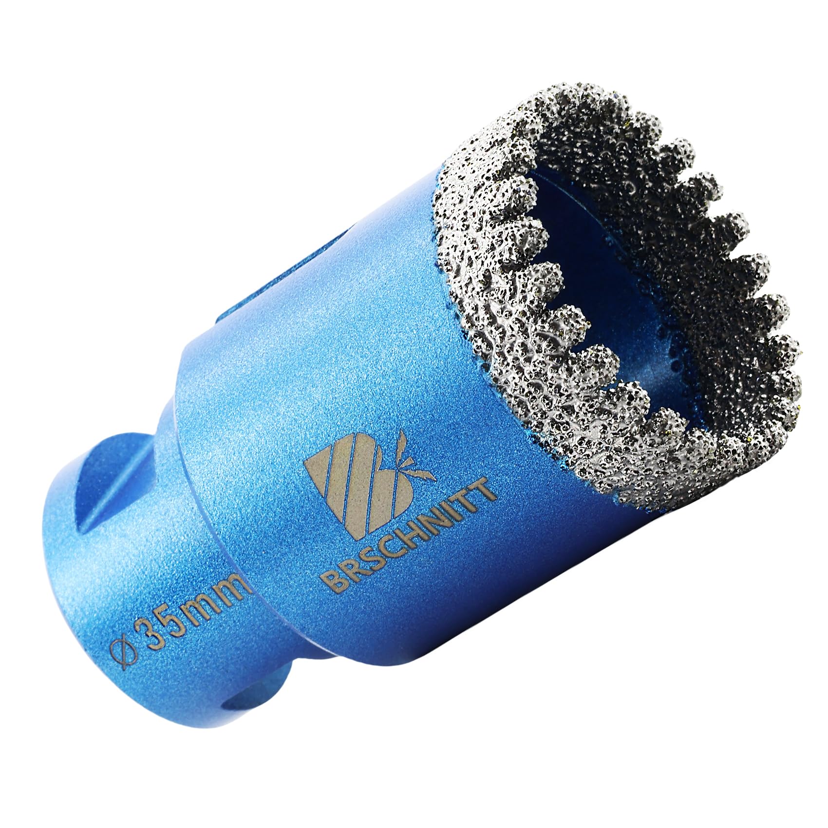 Diamond Core Drill Bit 35mm,BRSCHNITT M14 Vacuum Brazed Diamond Tip Drill Bit for Tile Porcelain Ceramic Marble Granite Drilling