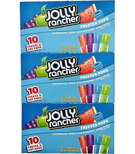 Sonic Freezer Bars 2-Flavor Variety Pack – Ocean Water & Cherry Limeade, 10 Bars Per Box (2 Boxes) 4 thumbnail image