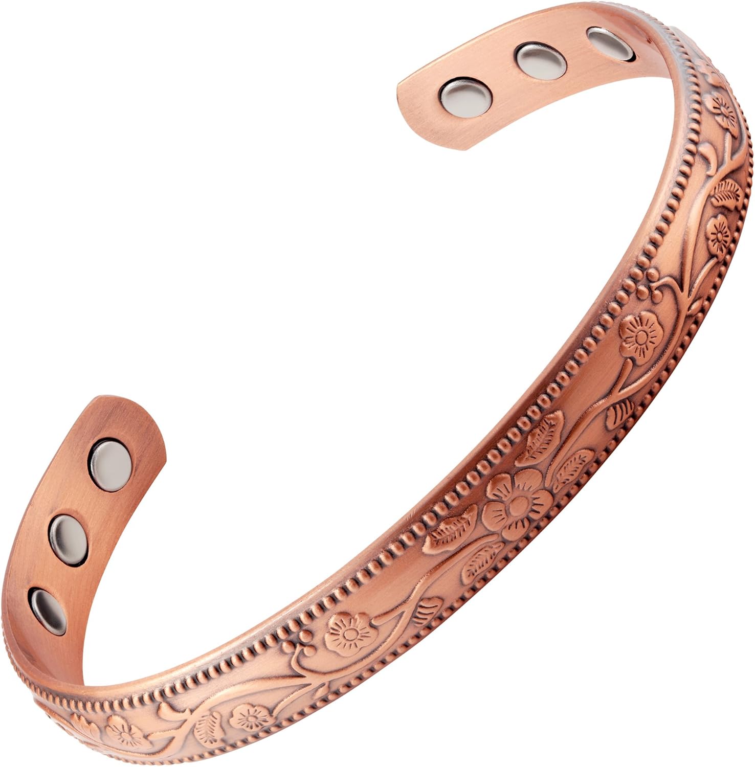 MAGNETJEWELRYSTORE Magnetic Therapy Copper Bracelet High Power Splendor: Health & Personal Care