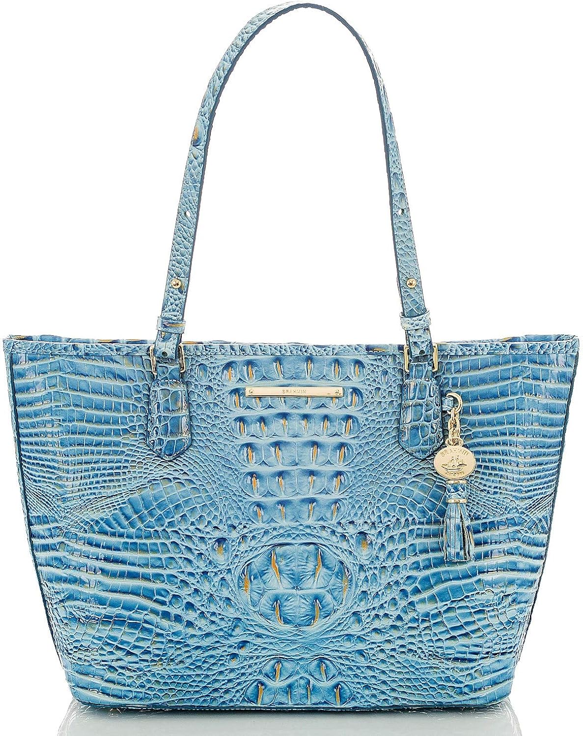 blue brahmin purse