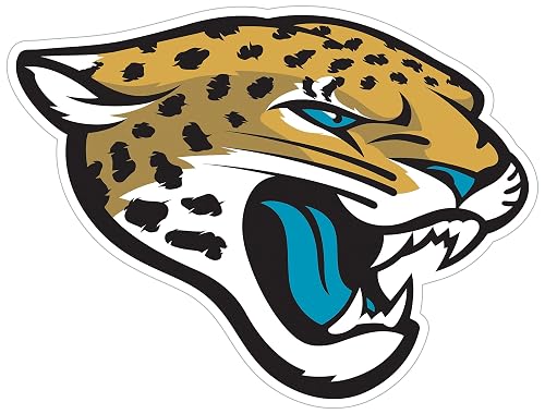 NFL Siskiyou Sports Fan Shop Jacksonville Jaguars Logo Magnets 8 inch ...