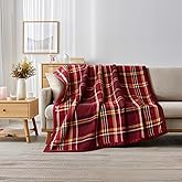 ALPHA HOME Soft Throw Blankets for Couch Bed, Warm Gifts for Women Men Pet Christmas