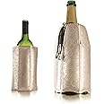 Vacu Vin Rapid Ice Wine and Champagne Cooler Set - Platinum
