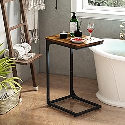 YOOHII C Table Side Table Set of 2 - Couch End