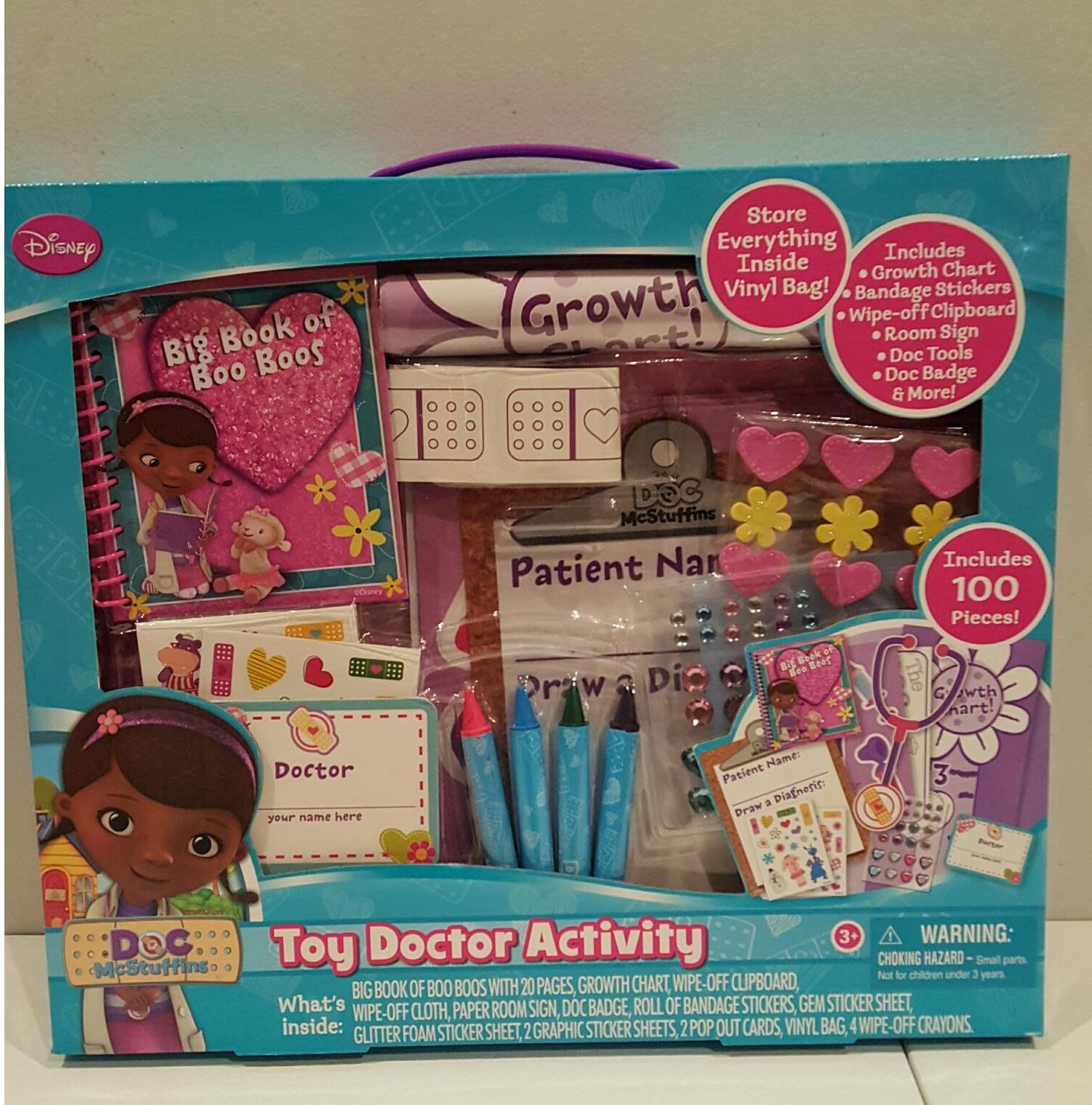 Disney Doc McStuffins Toy Doctor Activity Fun Set