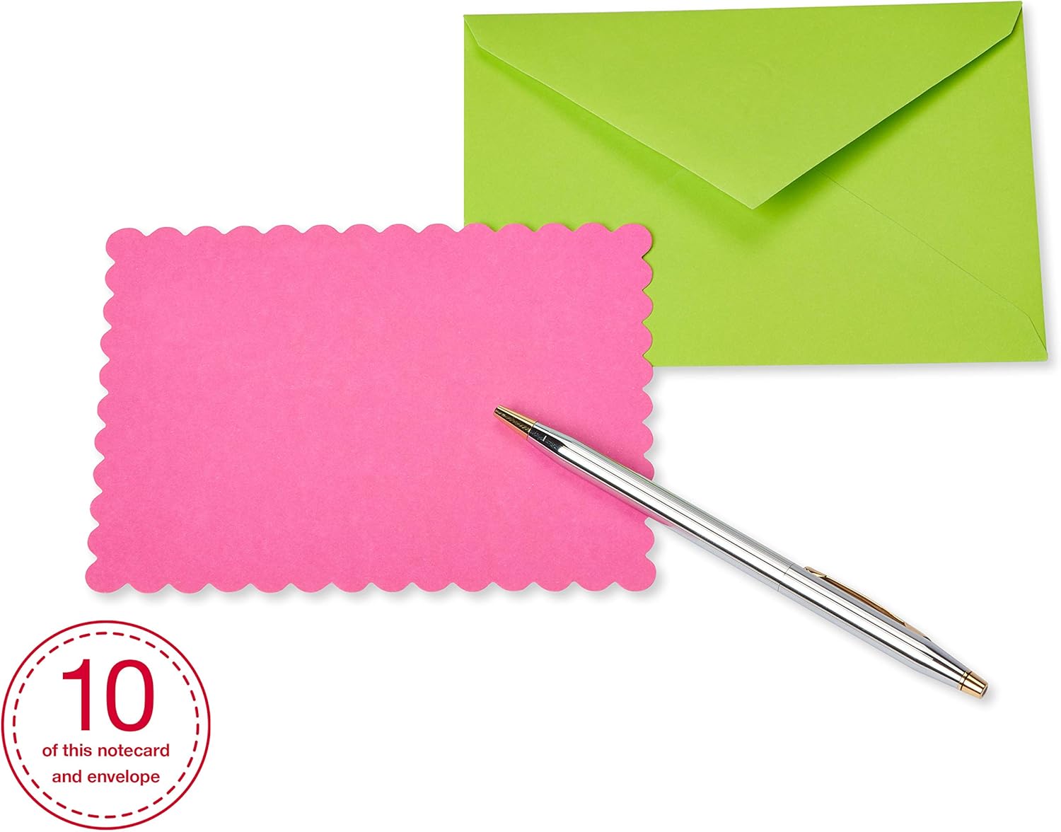 American Greetings Single Panel Blank Cards with Envelopes, Bright Blank (40-Count) - 5672276 : Office Products