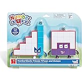 hand2mind Numberblocks Friends Fifteen and Sixteen Figure Pack, Ages 3+ | Number and Counting Toys, Play Figure Playsets, Small Figurines for Kids, Kindergarten Math and Pretend Play Toys