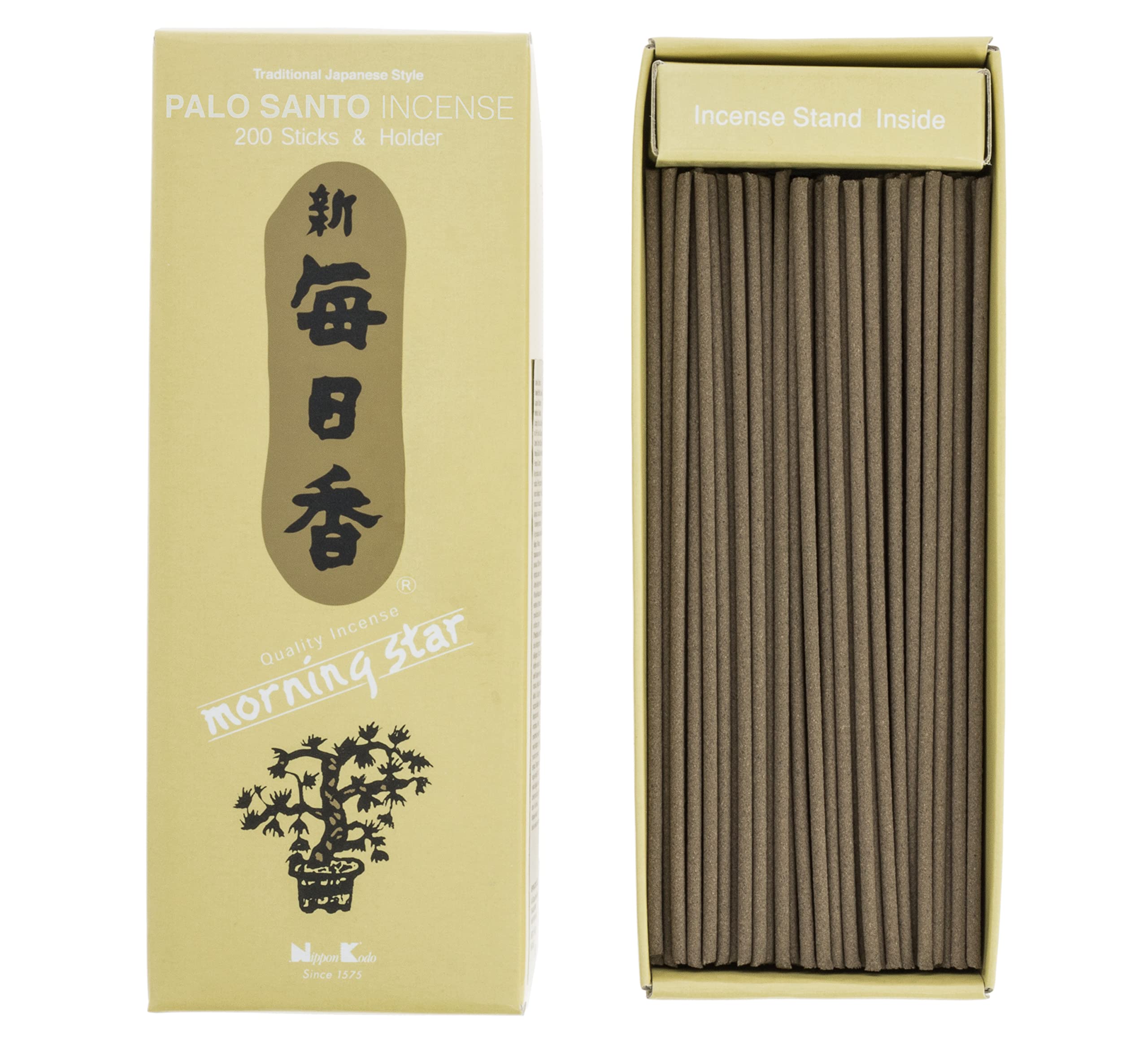 Morning Star Japanese Incense PALO SANTO 200 Sticks