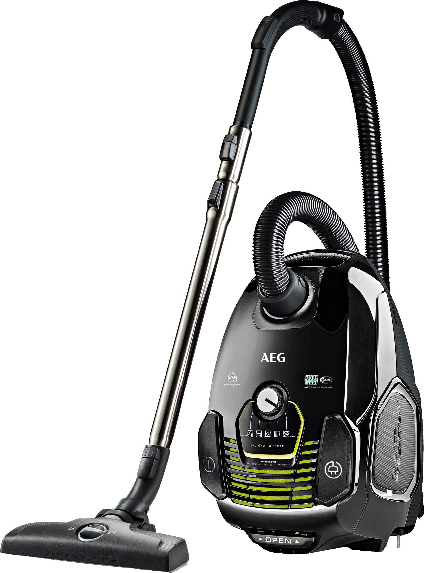 AEG-VX7-2-ECO-Aspiradora-de-Trineo-Con-Bolsa-650-W-de-Potencia-Filtro-Higienico-Lavable-Radio-de-accion-de-12m
