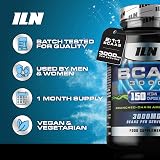 Iron Labs Nutrition ILN BCAA Capsules 3000mg 2:1:1 150ct Vegetarian view 4