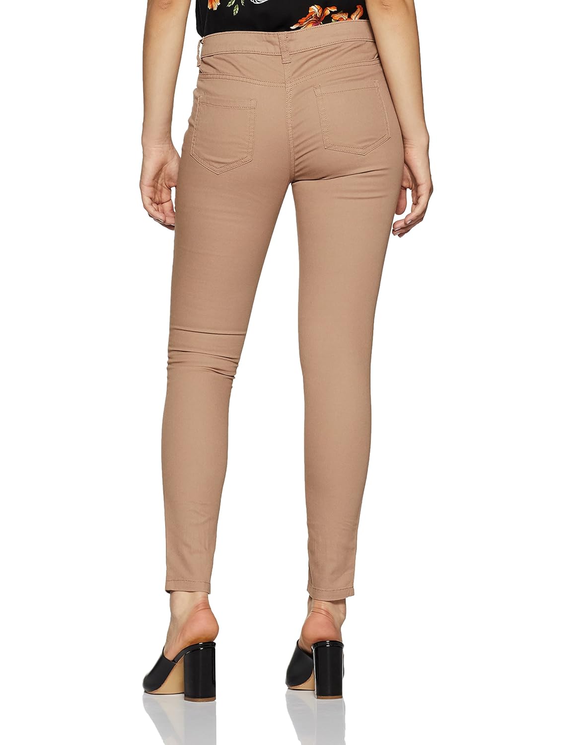 honey by pantaloons womens solid chino