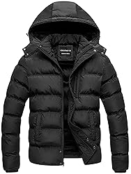 CREATMO US Men's Running Bomber Stylish Warm