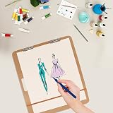Kurtzy Large Artist Sketch Board 66 x 58.3 cm Wooden Clipboard with Handle view 6