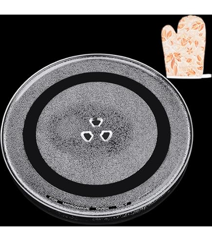 HQRP 12-inch Glass Turntable Tray for Amana AMV2174VAB6 AMV2307PFW1 AMV1150VAB3 HQRP 12-inch Glass Turntable Tray for Amana AMV2174VAB6 AMV2307PFW1 AMV1150VAB3