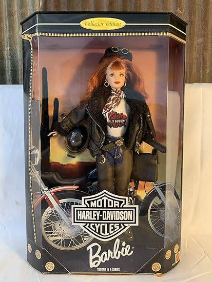 Amazon.com: Barbie Harley Davidson Doll 