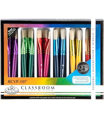 Amazon.com: Royal Brush Big Kids Choice Deluxe Beginner Synthetic