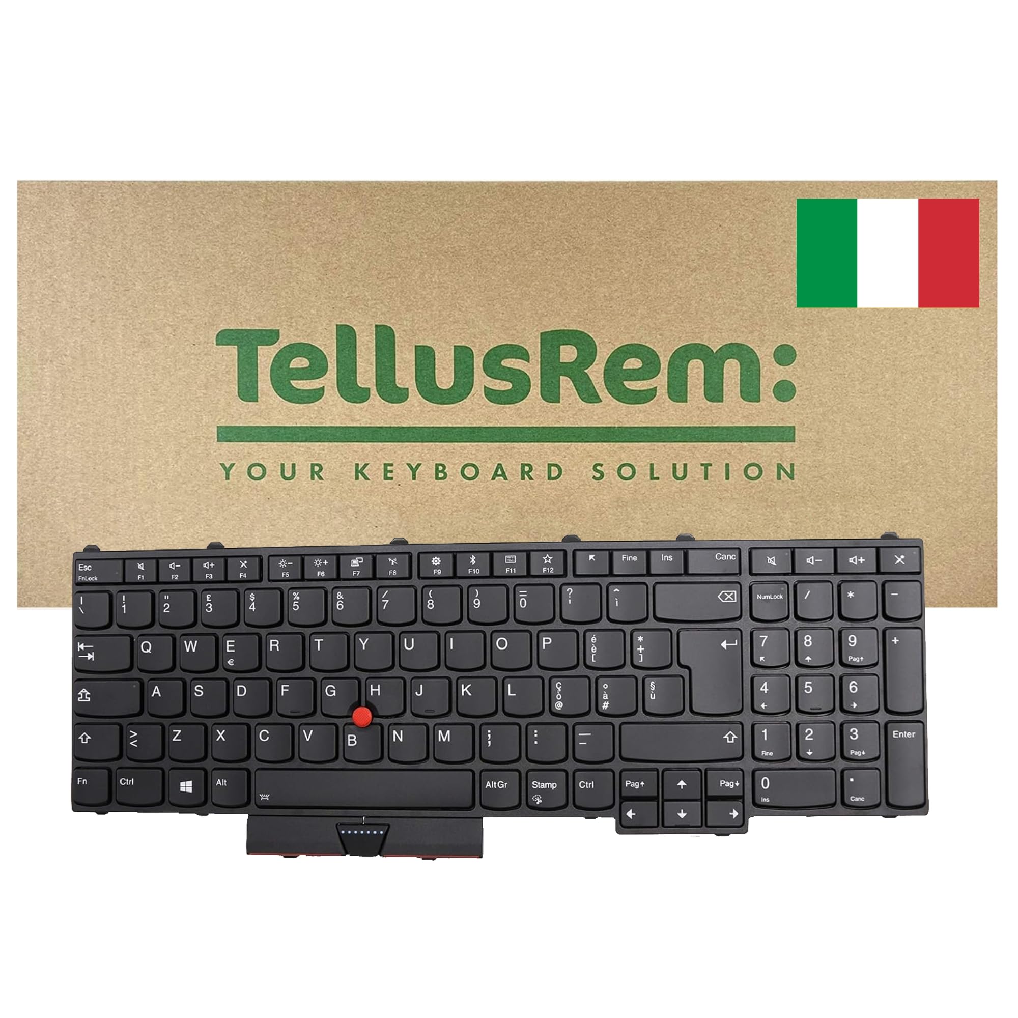 replacement Italian backlit keyboard for Lenovo Thinkpad P51 P71