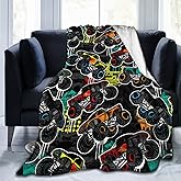 Perinsto Monster Trucks Cars Throw Blanket Ultra Soft Warm All Season Decorative Fleece Blankets for Bed Chair Car Sofa Couch Bedroom 50"X40"
