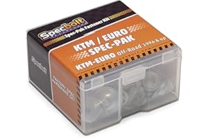Specbolt Fasteners Euro Spec-Pak Fits: KTM- Husqvarna SX EX XC EXC 65 85 125 250 300 350 450 (1996 - Current) Model Series Factory Match Fastener Kit …