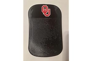 Fanfare Innovations NCAA Collegiate MagicPad; Sticky pad Anti-Slide Dash Mount car Accessory