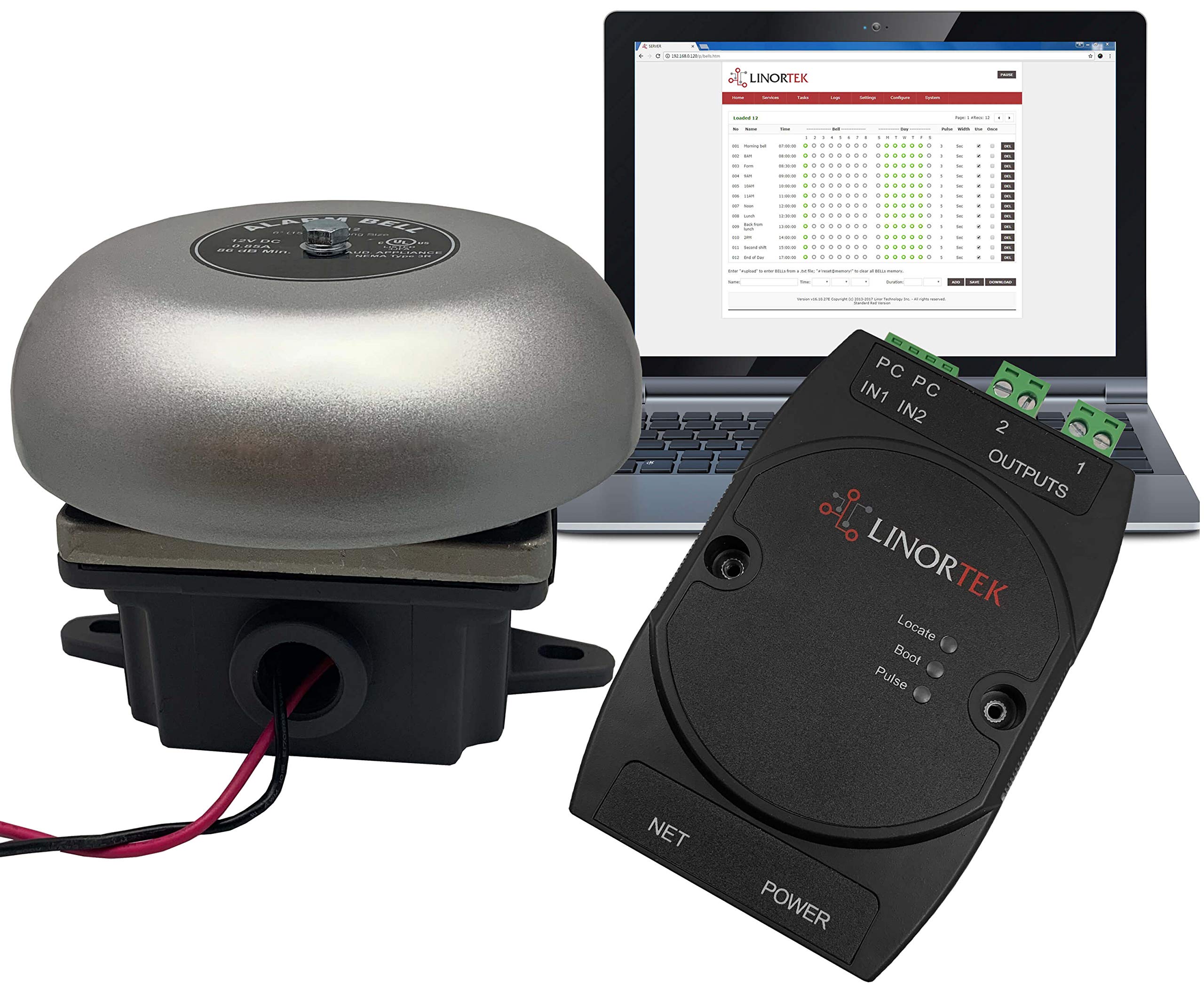Netbell21Bel TCP/IP Loud Electric School Factory Warehouse Break