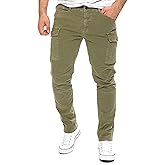 Yazubi Men's Casual Cargo Trousers Chino Jayden
