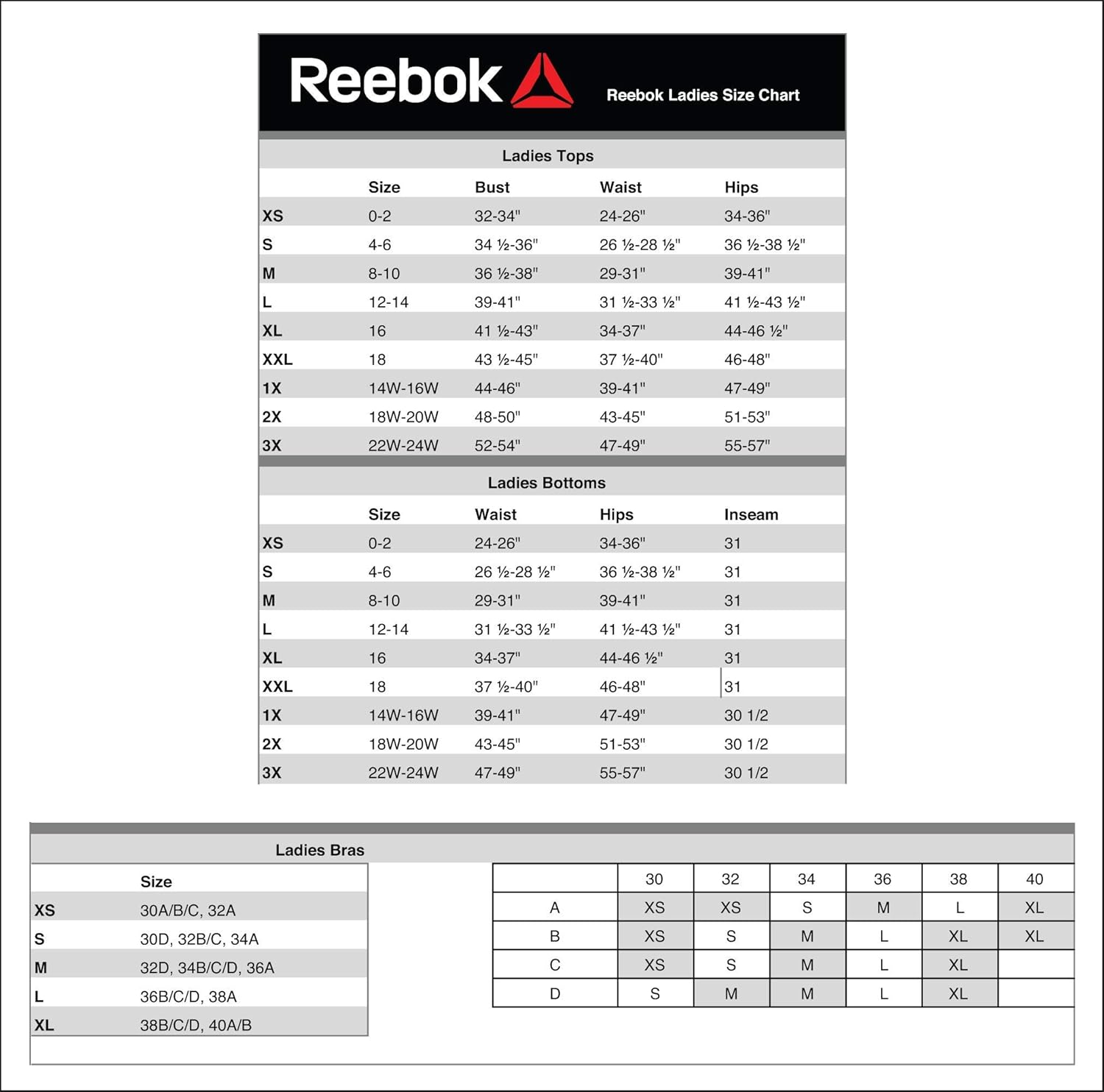Reebok Womens Fitness Workout T-Shirt: Clothing