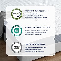 Olee Sleep Full Mattress, 10 Inch Gel Memory Foam