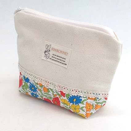 Amazon Co Jp Jam S Ukulele Nnk 0 リバティポーチ ハンドメイド 手作り 綿 カラフル 花柄 ファスナー ポケット付き プレゼント 小物入れ コスメポーチ マチ付き かわいい