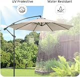 maxant Replacement Parasol Canopy 2.7m 6 Rib Garden Umbrella Cover view 6