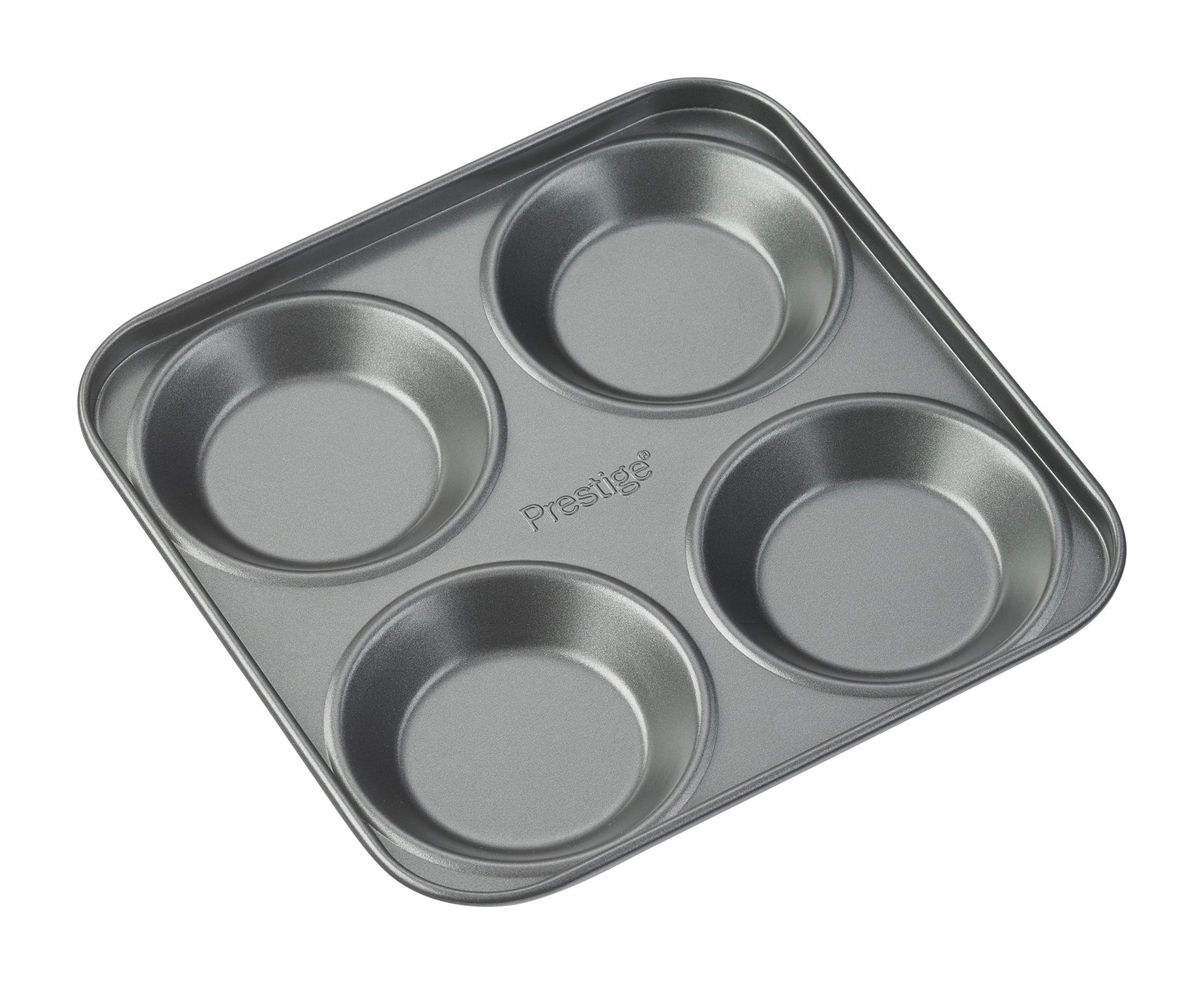 Prestige 0.8mm Bakeware Yorkshire Pudding Tin, 4 Cup — image 1