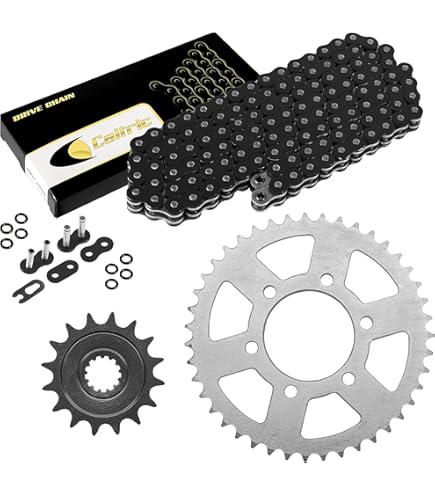 Amazon.com: Caltric Red Drive Chain And Sprocket Kit