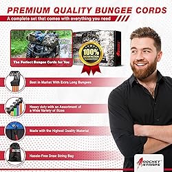 Rocket Straps - Ultimate Outdoor Bungee Cord