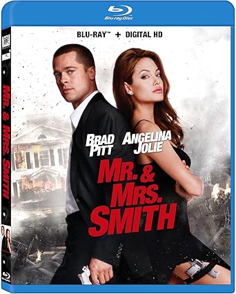 Amazon Com Mr Mrs Smith Blu Ray Brad Pitt Angelina Jolie Doug Liman Movies Tv