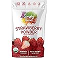 Simply Good Organic Strawberry Powder - 4.23 oz Pouch (24 Servings) - Nutrient-Rich Superfood, Non-GMO, Vegan, Gluten-Free, Kosher - Sourced from Natural Organic Farms