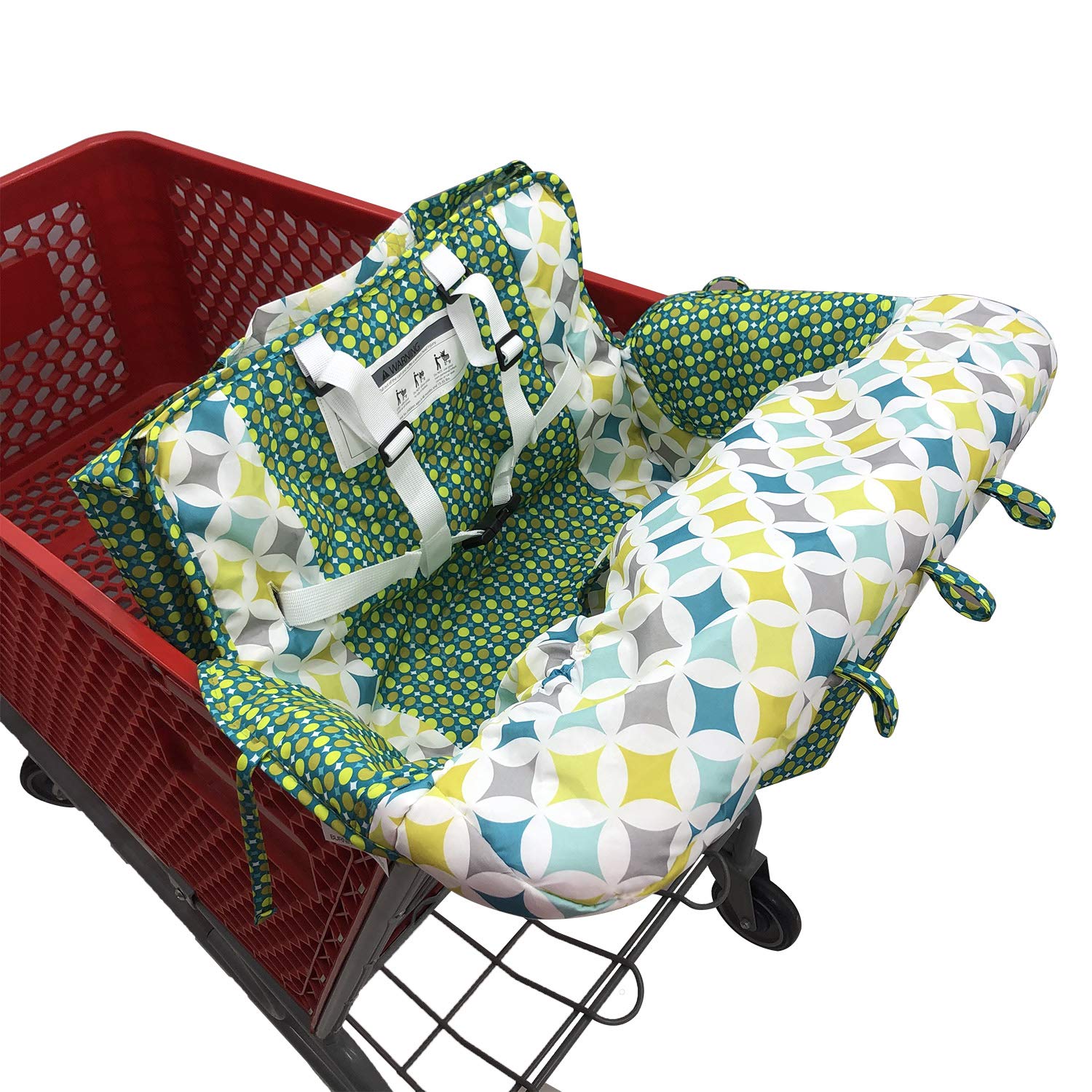 Shopping Cart Cover for Baby 2in1 Foldable Portable
