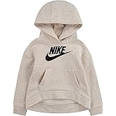 Nike Girl's Club Fleece Hi Low Pullover (Little Kids)