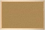 REQUISITE NEEDS Cork Board 60x90 cm Natural Wood Frame 4x Pin Boards view 2