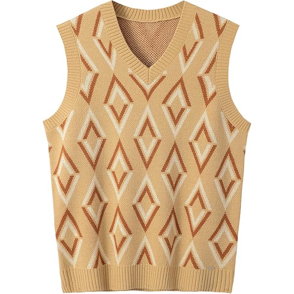 Chaleco De Punto Sin Mangas Para Hombre - Patrón Trenzado, Mezcla De Lana, Con Botones, Básico Para Otoño/invierno