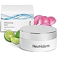 NEUTRIDERM Cleansing Balm with Vitamin E & Ceramides - Oil Based Cleanser for Face, Hydrating Wash-Off Makeup Remover Balm for Radiant, Soft Skin – Suitable for All Skin Types (80g/2.8oz)