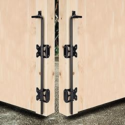 DJSUNPACKING Upgrade 24" Heavy Duty Cane Bolt Gate