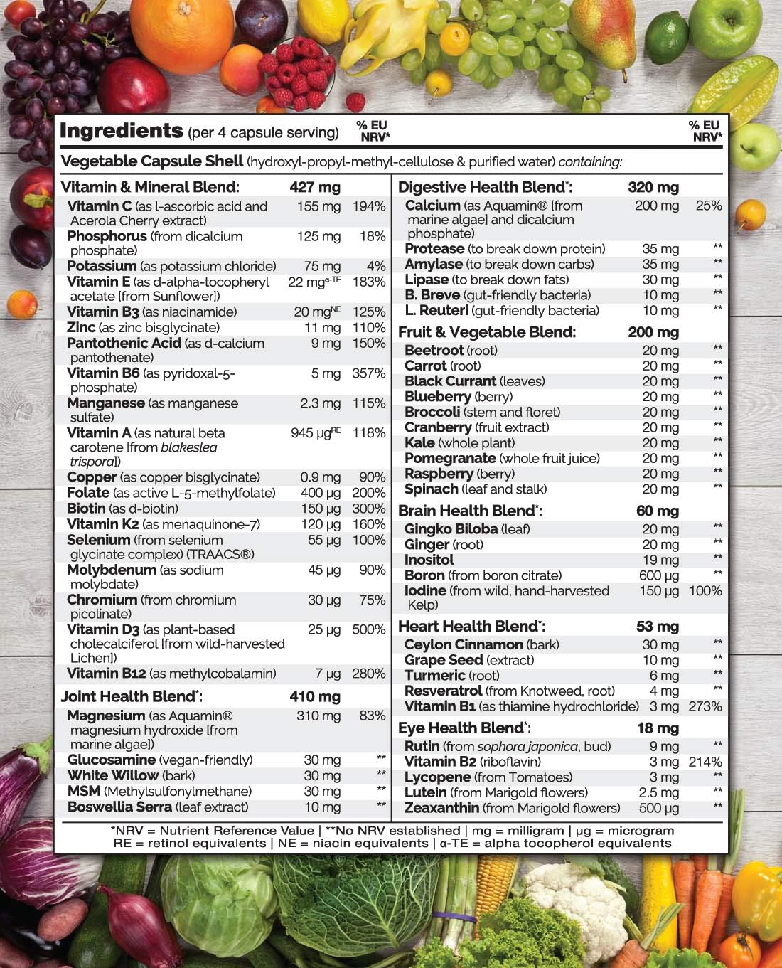 NATURELO Whole Food Multivitamin for Women 50+ (Iron Free), with Natural Vitamin, Mineral, Botanical Blends - Image 5