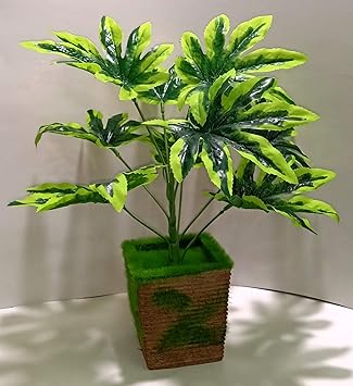 Buy Sk Handloom Udyog Artificial Tree Plant Pot For Home