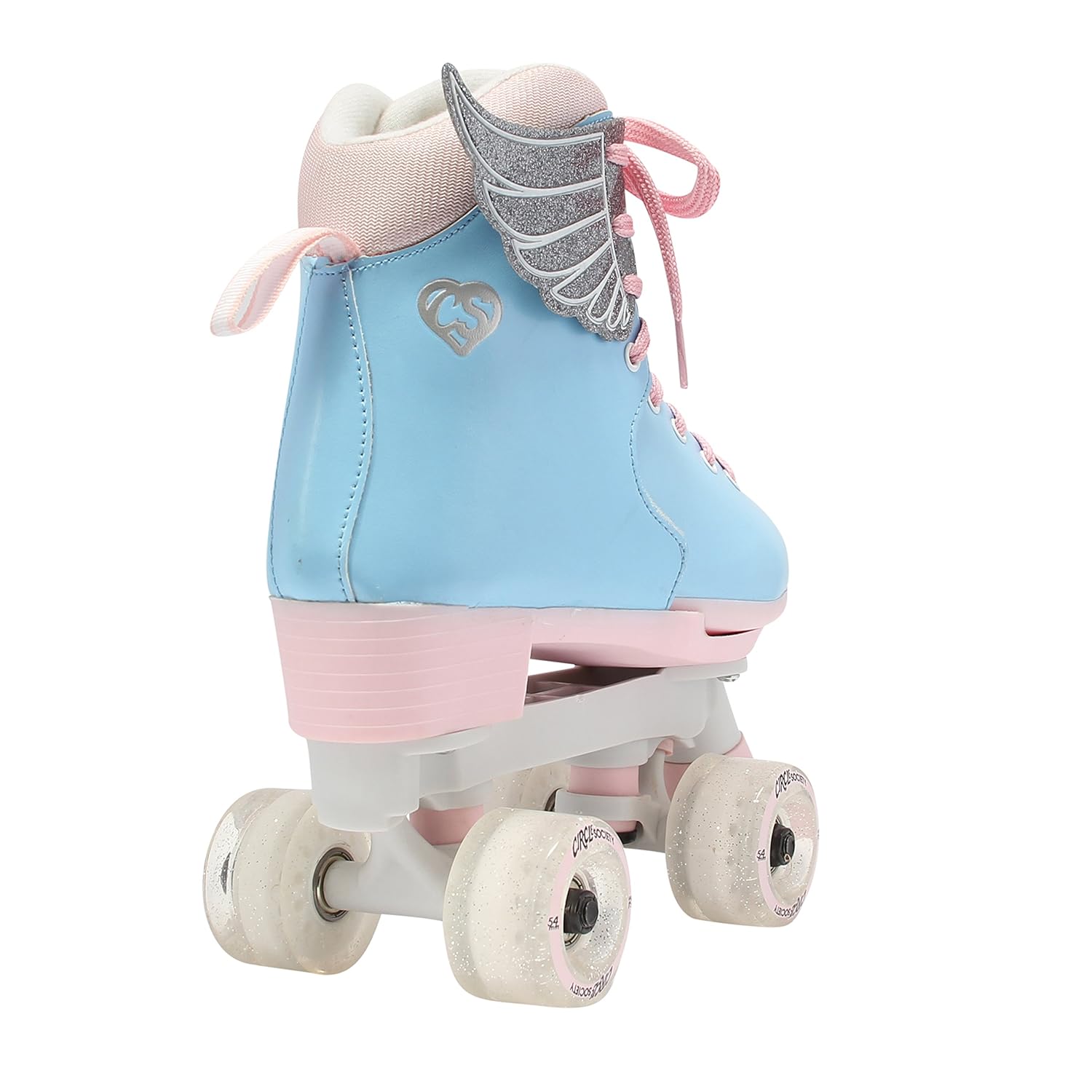 Circle Society Classic Adjustable Indoor and Outdoor Childrens Roller Skates - Classic Cotton Candy, 12-3 US : Sports & Outdoors