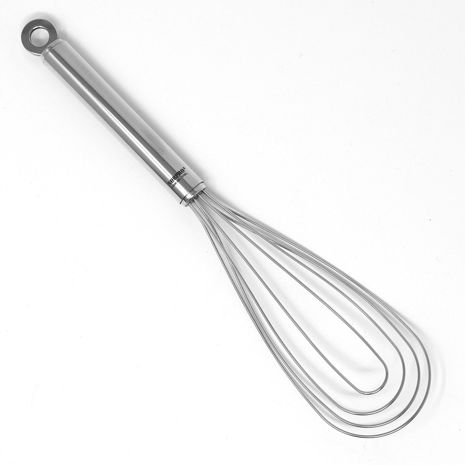 Norpro 2318 11-Inch Krona Stainless Steel Flat Whisk, Silver, 11 inch - Image 3