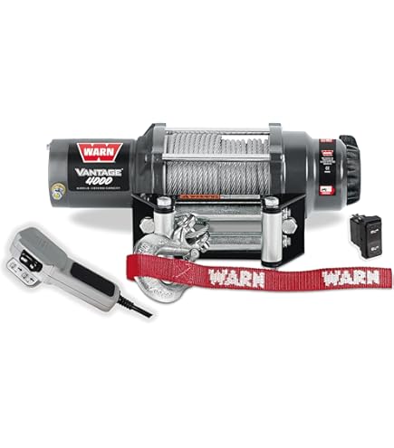 WARN Axon 45-S ウインチ 4,500 lb warn-axon-45-powertsport-winch
